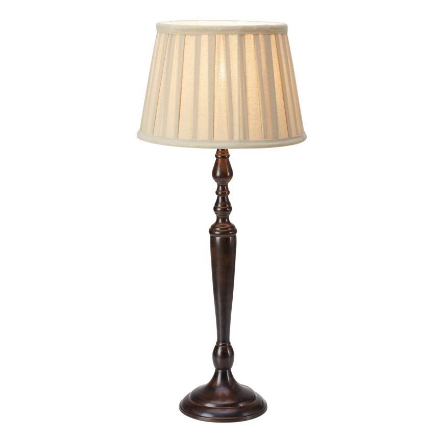 Markslöjd 108777 - Lámpara de pie CHOCOLAT 1xE27/40W/230V marrón/beige
