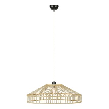 Markslöjd 108783 - Lámpara colgante TAPA 1xE27/40W/230V beige/bambú