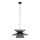 Markslöjd 108784 - Lámpara colgante DUPLICI 1xE27/40W/230V negro/bambú