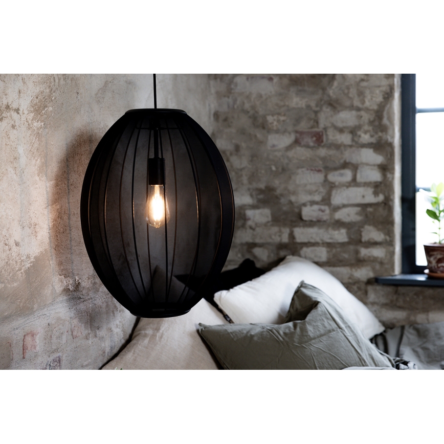 Markslöjd 108795 - Lámpara colgante FLORENCE 1xE27/40W/230V negro