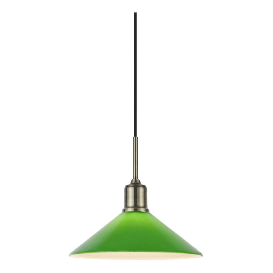 Markslöjd 108868 - Lámpara colgante VELA 1xE27/40W/230V latón/Verde