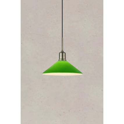 Markslöjd 108868 - Lámpara colgante VELA 1xE27/40W/230V latón/Verde