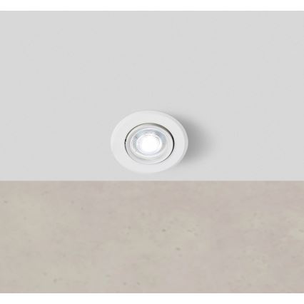 Markslöjd 108885 - Luminaria empotrada regulable para baño PLUTO LED/4,9W/230V CRI 90 IP44 blanca