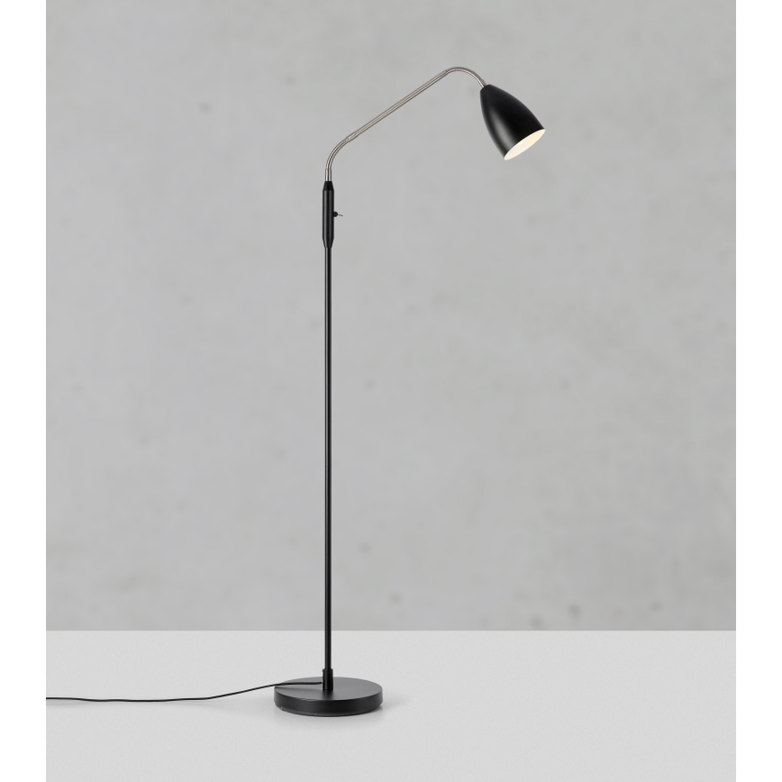 Markslöjd 108886 - Lámpara de pie LED regulable PATRO LED/4,9W/230V CRI 90 negra