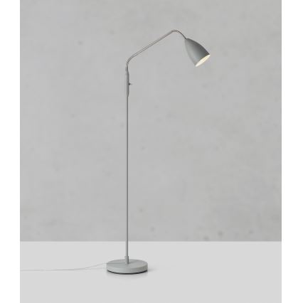 Markslöjd 108888 - Lámpara de pie LED regulable PATRO LED/4,9W/230V CRI 90 gris