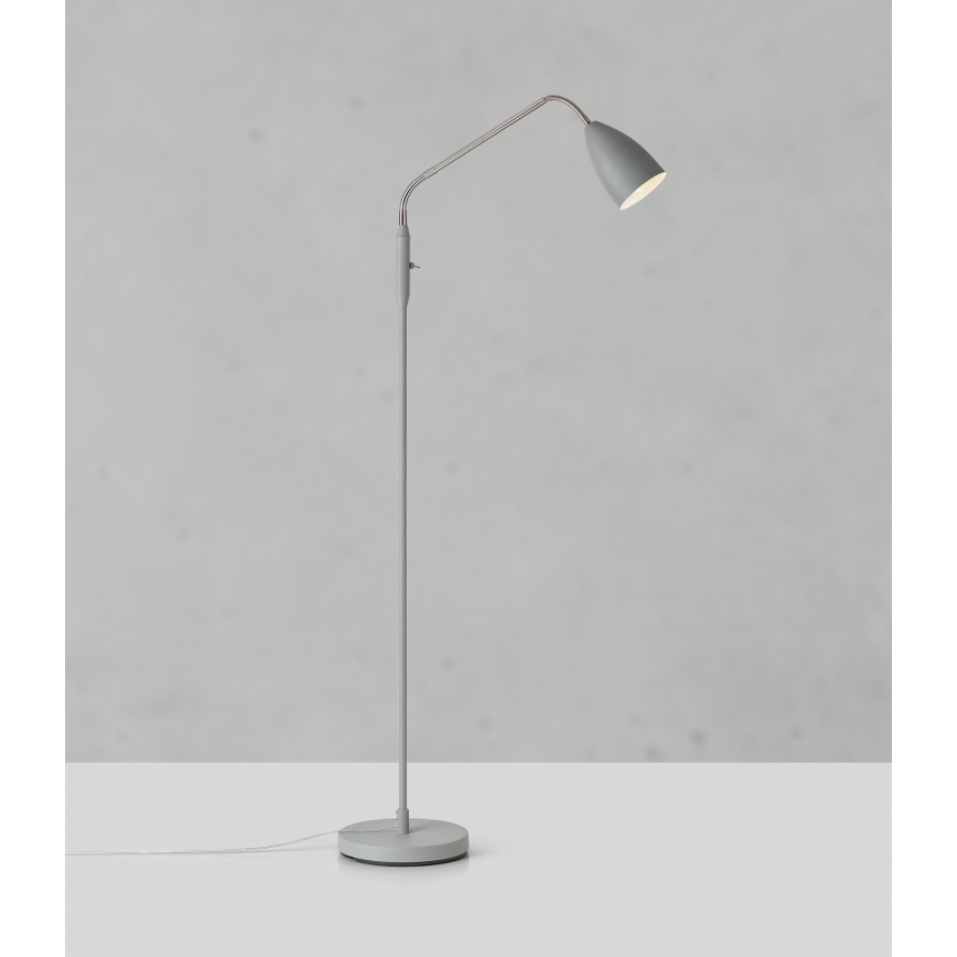 Markslöjd 108888 - Lámpara de pie LED regulable PATRO LED/4,9W/230V CRI 90 gris