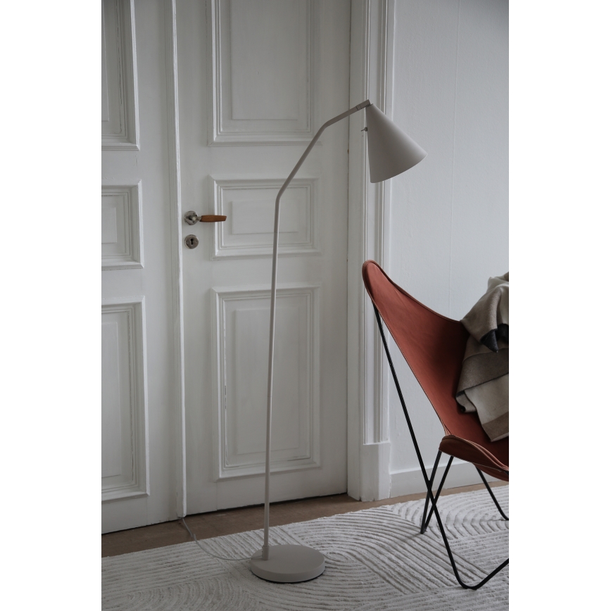 Markslöjd 108890 - Lámpara de pie LED regulable FUNIL LED/4,9W/230V CRI 90 beige