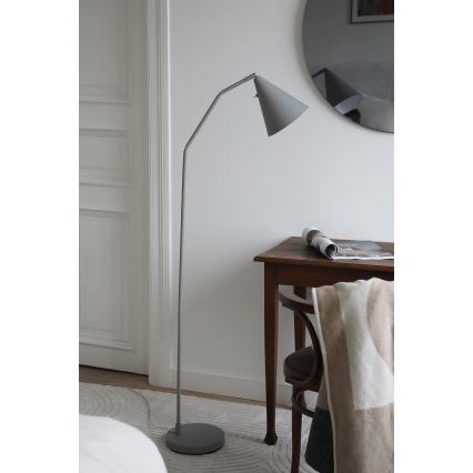 Markslöjd 108891 - Lámpara de pie LED regulable FUNIL LED/4,9W/230V CRI 90 gris