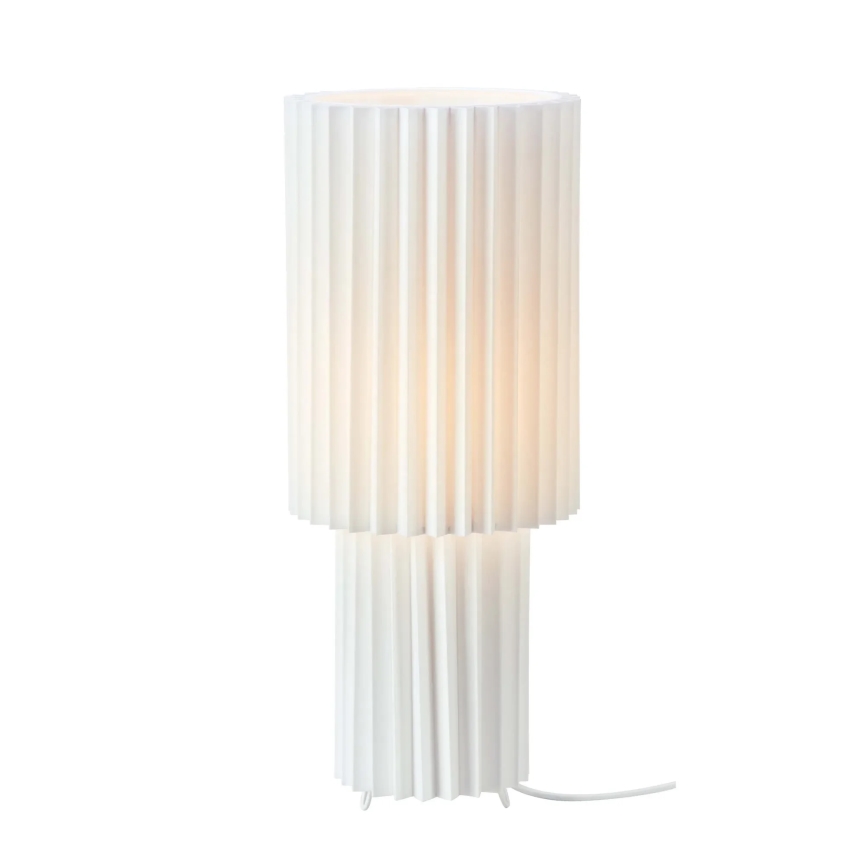 Markslöjd 108897 - Lámpara de sobremesa CATIS 1xE27/60W/230V 45 cm blanca