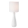 Markslöjd 108904 - Lámpara de mesa BIRILLO 1xE14/60W/230V blanca