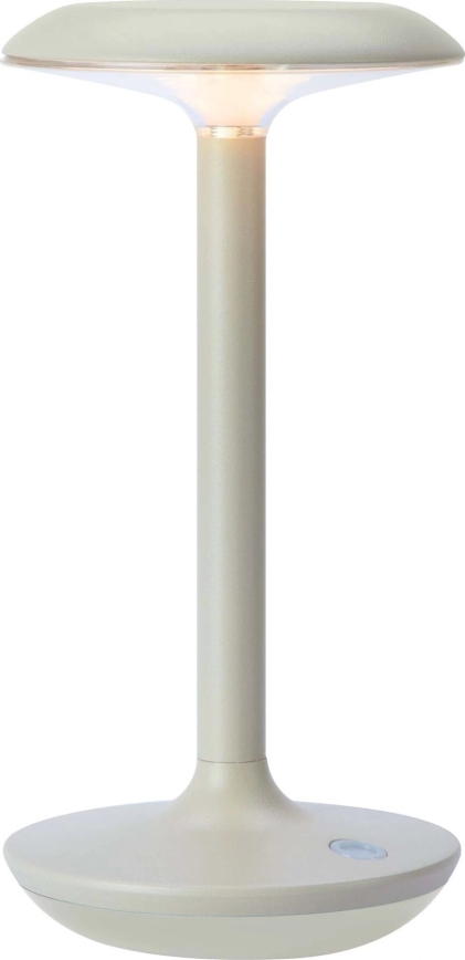 Markslöjd 108917 - Lámpara de mesa LED recargable y regulable para exteriores PETIT LED/2W/1800 mAh 2200/2700/3000K IP44 gris
