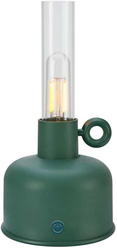 Markslöjd 108920 - Lámpara LED recargable y regulable ASTRID LED/2W/1200 mAh IP44 verde