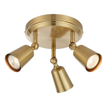 Markslöjd 108980 - Lámpara de focos TINY 3xGU10/7W/230V latón