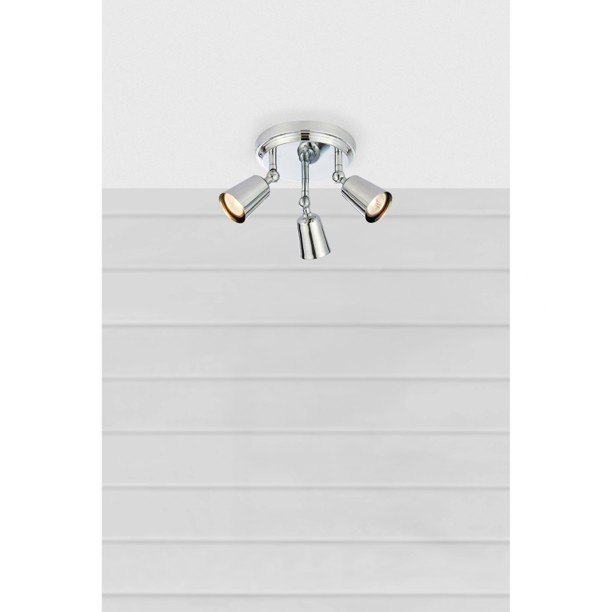 Markslöjd 108981 - Foco TINY 3xGU10/7W/230V, cromo brillante