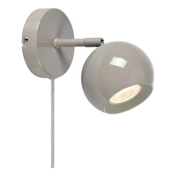 Markslöjd 108983 - Aplique de pared tipo foco POP 1xGU10/7W/230V gris