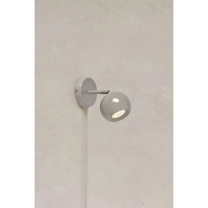 Markslöjd 108983 - Aplique de pared tipo foco POP 1xGU10/7W/230V gris