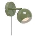 Markslöjd 108985 - Aplique de pared orientable POP 1xGU10/7W/230V verde