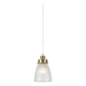 Markslöjd 109010 - Lámpara colgante con cable BELLIS 1xE14/40W/230V latón