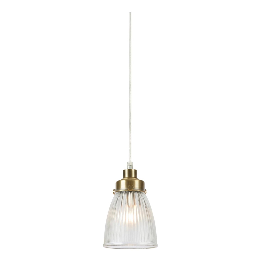 Markslöjd 109010 - Lámpara colgante con cable BELLIS 1xE14/40W/230V latón