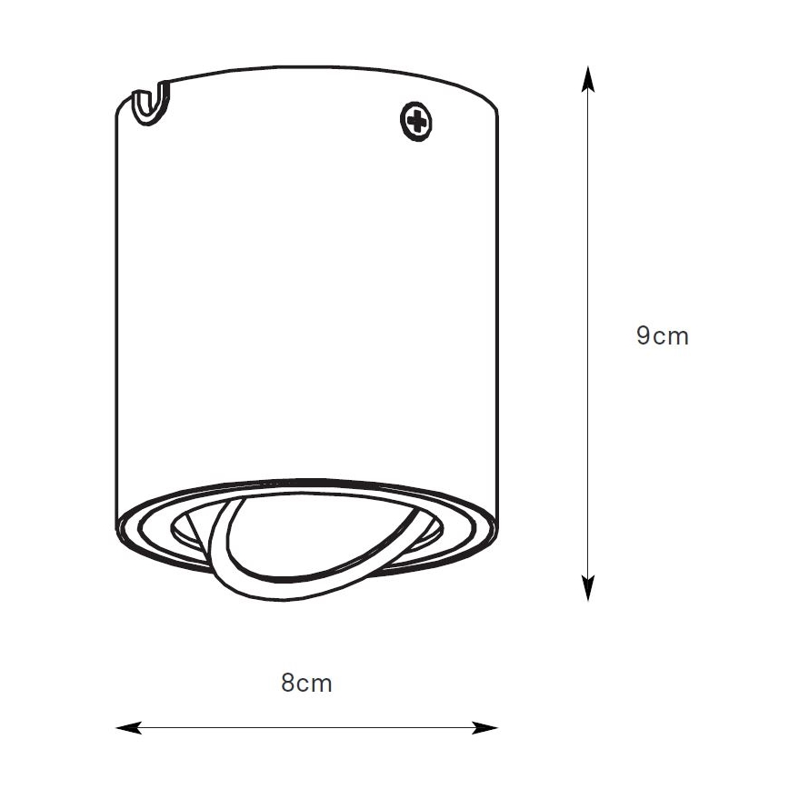Markslöjd 109020 - Foco LED regulable DIRETTO LED/5W/230V CRI 90 blanco