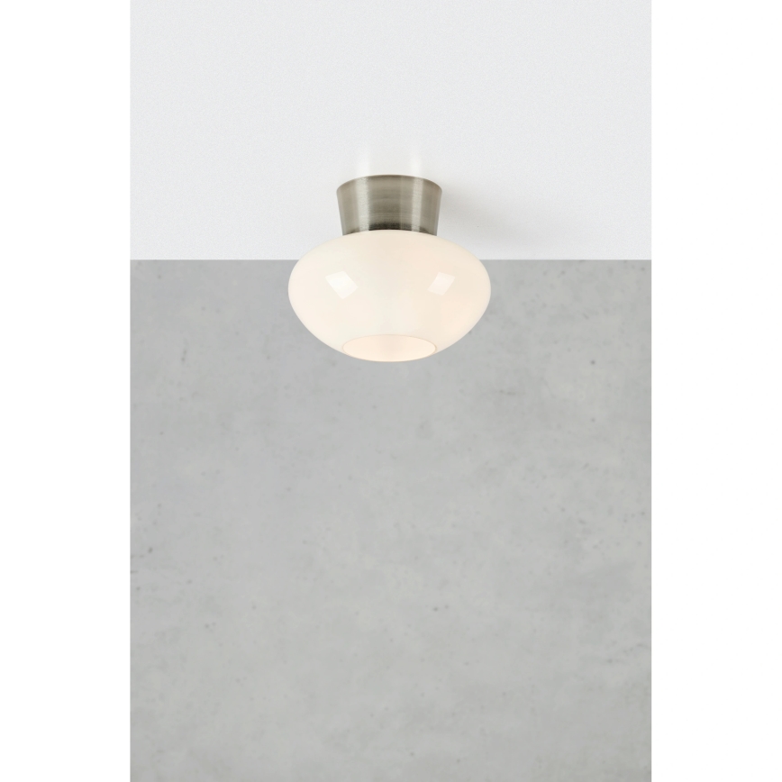 Markslöjd 109025 - Luminaria de techo para baño MALAGA 1xE27/40W/230V IP44 cromo mate