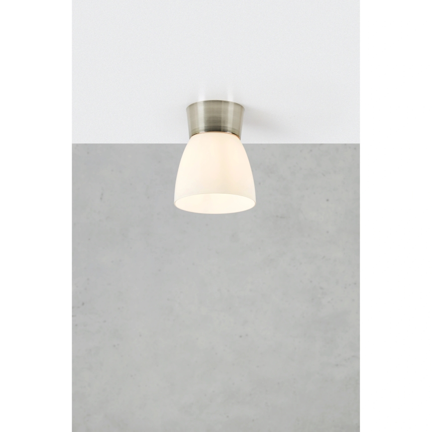 Markslöjd 109026 - Plafón de techo para baño NERJA 1xE27/40W/230V IP44 cromo mate