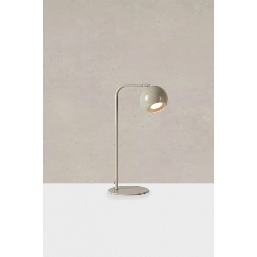 Markslöjd 109032 - Lámpara de mesa POP 1xGU10/7W/230V gris