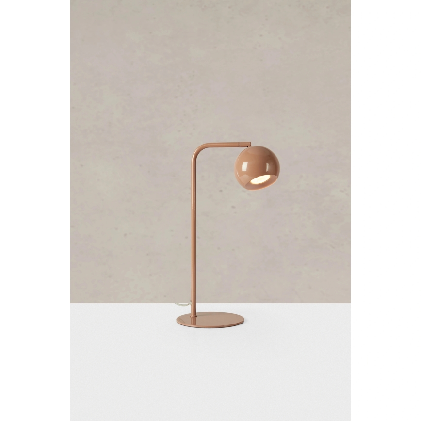 Markslöjd 109033 - Lámpara de mesa POP 1xGU10/7W/230V marrón