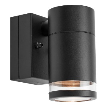 Markslöjd 109101 - Aplique de pared LED regulable para exterior LUNO LED/4,9W/230V IP65 negro