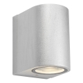 Markslöjd 109109 - Aplique de pared exterior LED regulable ALOR LED/4,9W/230V IP65 plateado