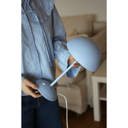 Markslöjd 109140 - Lámpara de mesa ZIN 2xG9/20W/230V azul