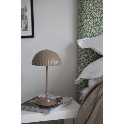 Markslöjd 109141 - Lámpara de sobremesa ZIN 2xG9/20W/230V beige