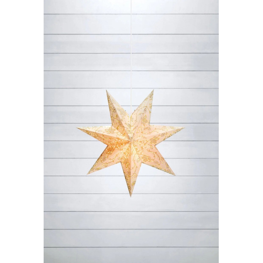 Markslöjd 700118 - Decoración de Navidad ARATORP 1xE14/25W/230V 45 cm blanco
