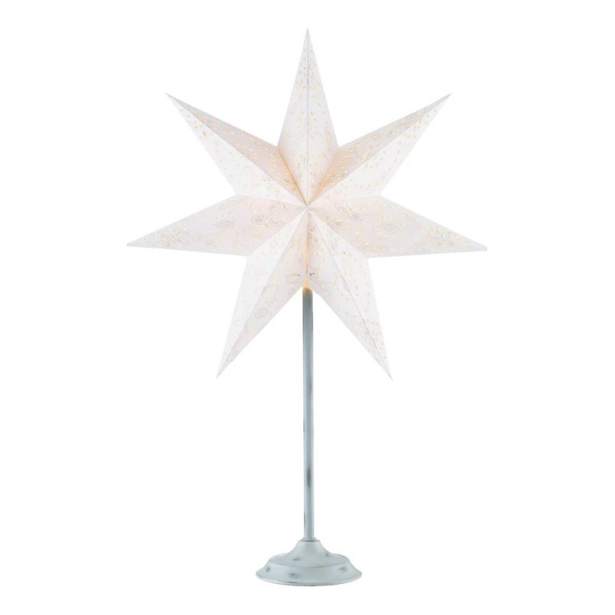 Markslöjd 700119 - Decoración de Navidad ARATORP 1xE14/25W/230V blanco