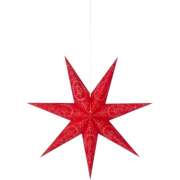 Markslöjd 700120 - Decoración navideña ARATORP 1xE14/25W/230V, diámetro 75 cm, roja
