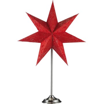 Markslöjd 700123 - Decoración navideña ARATORP 1xE14/25W/230V roja