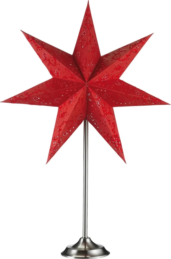 Markslöjd 700123 - Decoración navideña ARATORP 1xE14/25W/230V roja