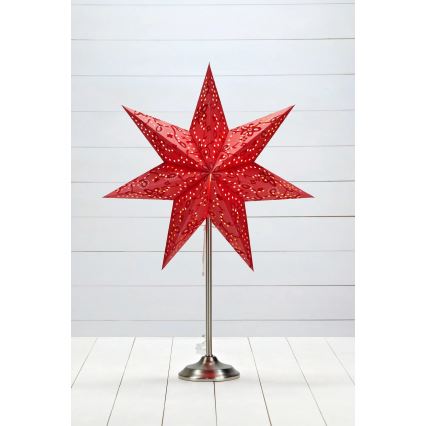 Markslöjd 700123 - Decoración navideña ARATORP 1xE14/25W/230V roja