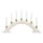 Markslöjd 700446 - Candelabro navideño CELINE 7xE10/3W/230V blanco