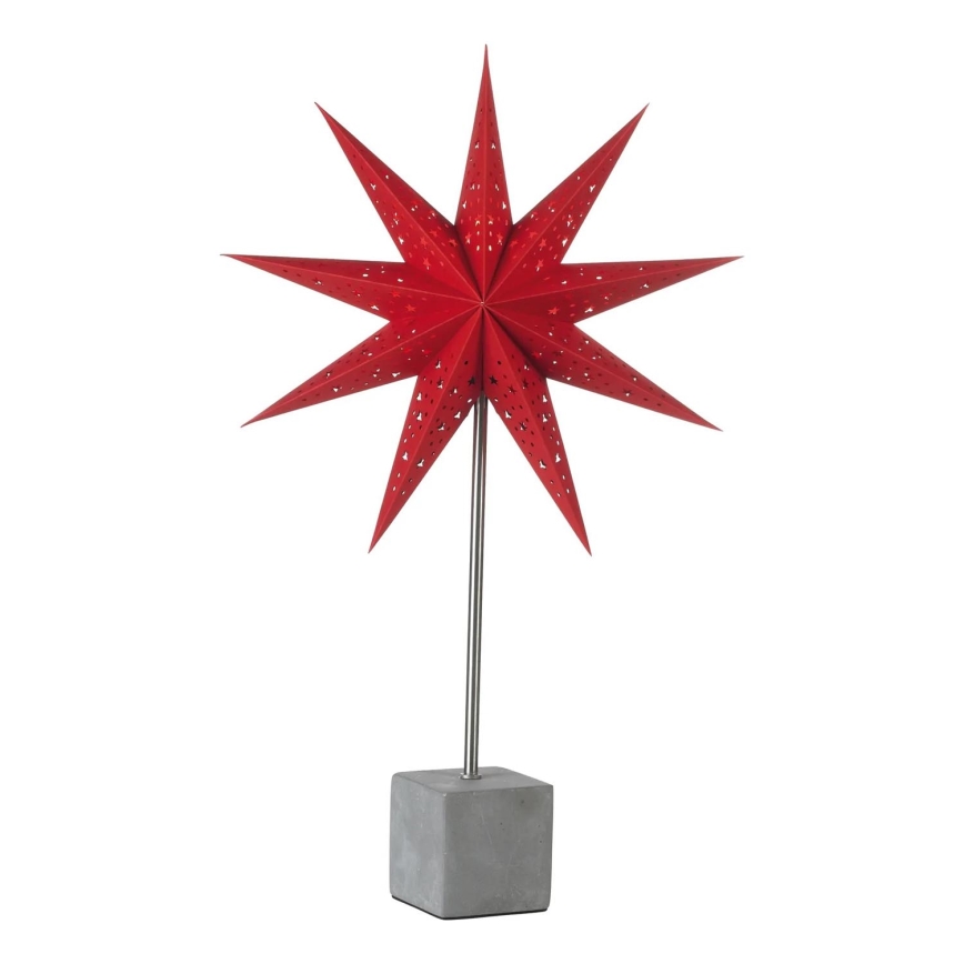 Markslöjd 702223 - Decoración navideña HARD 1xE14/25W/230V roja