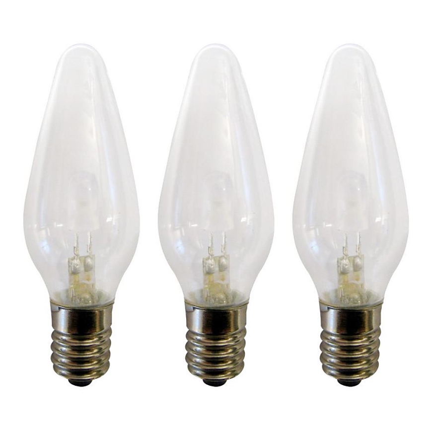 Markslöjd 702324 - SET 3x Bombilla de Navidad de alta potencia RESERVLAMPA E10/3W/34V