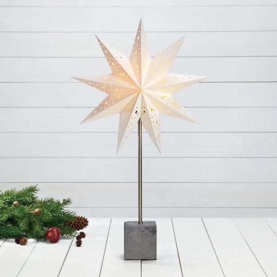 Markslöjd 702469 - Decoración de Navidad HARD 1xE14/25W/230V blanco