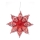 Markslöjd 702561 - Decoración navideña HALL 1xE14/25W/230V color rojo 70 cm