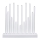 Markslöjd 702639 - Portavelas de Navidad LED ROMANS LED/0,9W/3xAA blanco