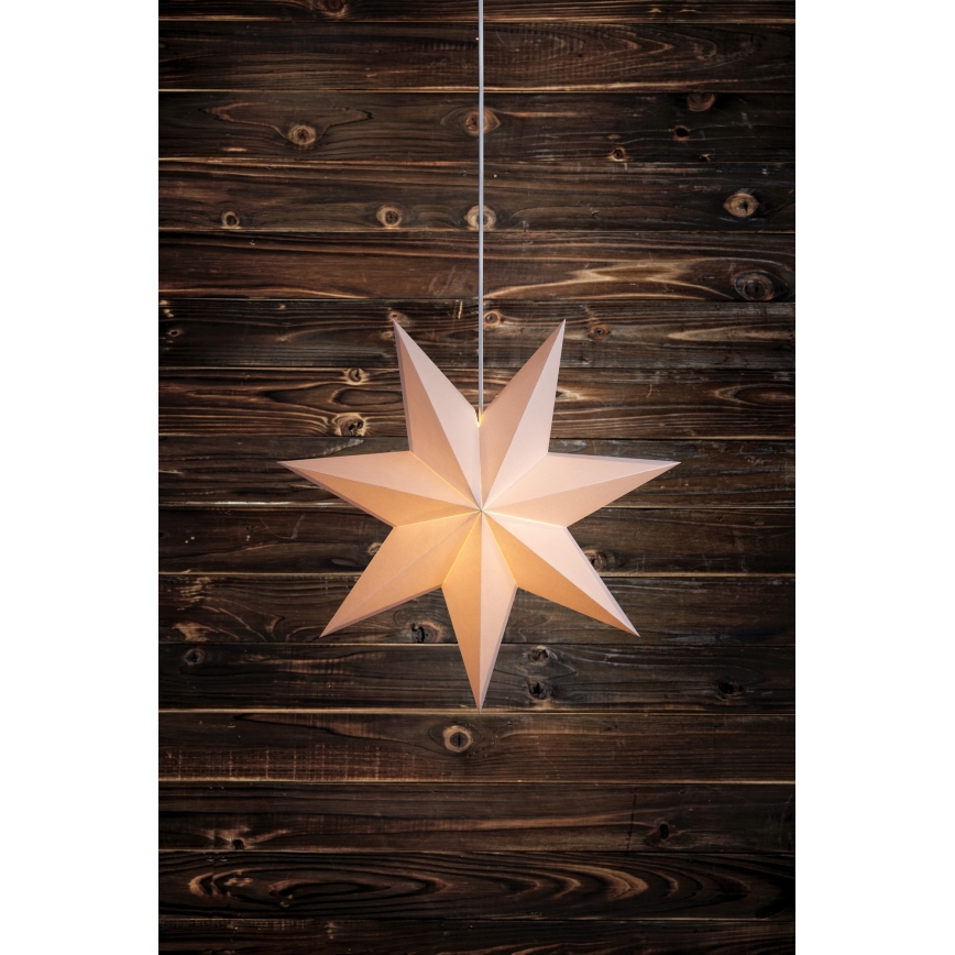 Markslöjd 703120 - Decoración de Navidad DUVA 1xE14/25W/230V d. 45 cm blanco