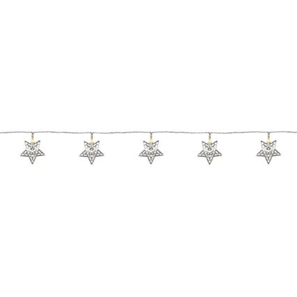 Markslöjd 703173 - Cadena de Navidad LED LILLAN LED/3xAA 2,1m blanco cálido
