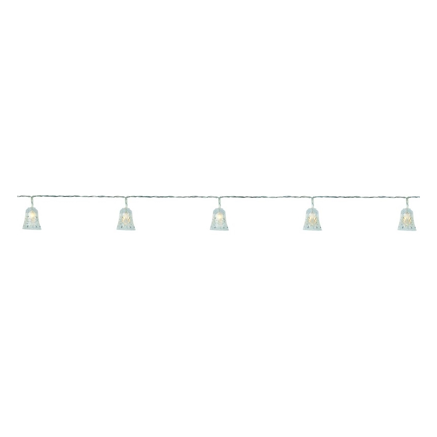 Markslöjd 703237 - Cadena de Navidad LED BELL 10xLED 2,1m