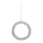 Markslöjd 703442 - Decoración navideña LED JULLE 30xLED/0,03W/3xAA plata
