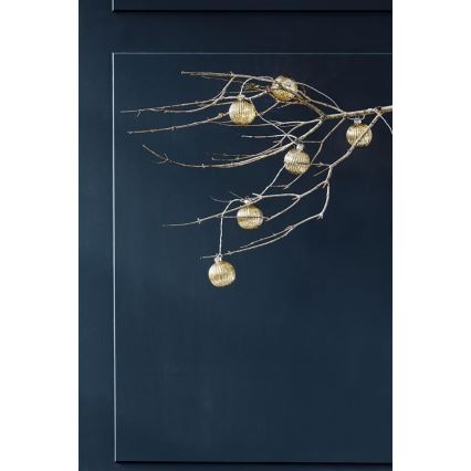 Markslöjd 703781 - Cadena de luces de Navidad LED BIGSOLO 10xLED/3xAA 1,65m blanco cálido