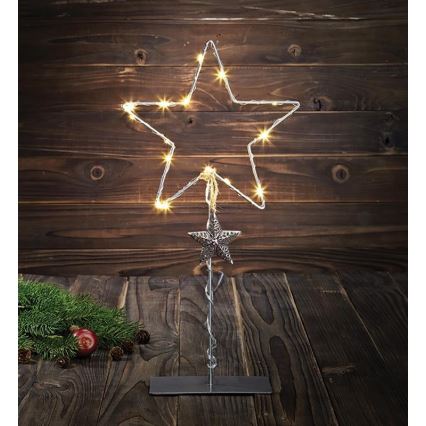 Markslöjd 703805 - LED Decoración navideña VIKHEM 15xLED/0,45W/4,5V